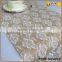 Awards Banquet table runner polyester jute fabric