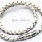 Fashion handmade Bracelets 2016 Braided Real Leather Bracelet For girls
