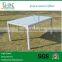 glass dining table 6 chairs set (DA1089)