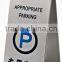 outdoor double sides steel parking stand
