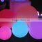 Color Changing LED Glow Ball/led solar christmas ball light/floating led pool balls YM-LB505050