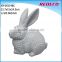 wholesale unique design resin rabbit for easter decoration 2017