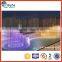 Square Landscape outdoor fountain nozzles colorful floating water fountain