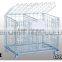 Service Supplies Folding Stackable Container Wire Mesh Basket Warehouse Cage