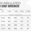 1000V Insulated Open End Wrench (7, 8, 10, 12, 14mm)