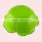 Double Layer Flower Shape Multi-purpose kitchen plastic sieve with lid