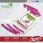 3 Piece Chopping Board Plastic Cutting Board Set with Non-Slip Feet and Deep Drip Juice Groove -Dishwasher safe -Decorated your