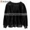 hot wholesale custom velvet women hoodies