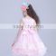Cute Summer Kids Bowknot Tulle Dresses Prom Party Princess Ball Gown Formal Dress