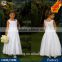 Flower Girl Dress with Sash Cheap Girls Party Dresses For 7 Years Old Girl Dress