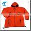 Winter Outdoor Men Quilted Bright Orange Hunting Jacket