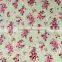 High Quality Pink Flowers Blossoms Print Fabric New Design Cotton Textile