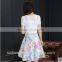 Korea Style Organza Temperament Fairy Flower Dress For Women