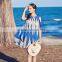 Z&M maxi beach dress short dress fashion dress sleeveless