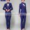 Juqian Custom High Class Factory Price Winter Season Manufacturer China fashion colors Airline stewardess uniforms Wholesale