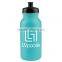 USA Made 20 oz Colored Bike Bottle With Push And Pull Cap - BPA-free, FDA compliant and comes with your logo
