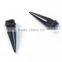 14mm Acrylic Ear Stretcher Expander Tapers Black Ear Stretcher Body Piercing Jewelry