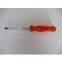Red Color Strip Acetate Handle Screwdriver
