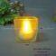 High Standard In Quality glass Bottle Tea Light Holder