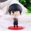 Anime Cartoon toy Tokyo ghouls action figure sets of 4pcs Pvc dolls Q version Tokyo Ghoul figure
