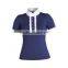 Custom made latest design polyester equestrian polo shirts