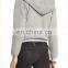 Wholesale OEM Hooded Sweatshirt Cotton Blend Jersey Cropped Top Hoodie