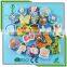 100% cotton towel supply for Dollar Tree with cartoon characters printed Magic towels/compressed towel