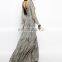 CHEFON Leopard print elegant long evening dresses