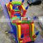 HI Digital printing colorful giant inflatable obstacle course for kids