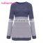 New Product Soft Long Sleeves Women Blouse Full Body Knitted Lady Sweater