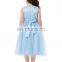 Grace Karin Cheap Sleeveless Ankle-Length Sky Blue Flower Girl Dress Patterns 2~12 Years CL008939-3