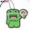 Cute design absorbent perfume leaf car air freshener paper