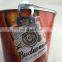 Branded Logo Beer Tin Plate Ice Bucket With Bottle Opener