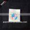 Wholesale Custom private Brand Name Logo Printed Clothing Middle folded polyester care labels