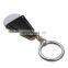 Competitive Price Black PU Leather Keychain,Metal Keyring, Key Holder Souvenirs
