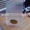 Clear single pocket pmma document stand plexiglass magazine display rack acrylic document display rack