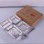 1200ml Rectangle Aluminum Foil Tin Foil Container with Lid / Food Packaging Containers