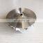 MGT2259S 46.50/59.48mm 6+6 blades 793221-0001 high performance turbo milling/aluminum 2618/Billet compressor wheel 723122-0002