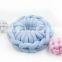 New style 100% polyester multicolor woven knot pillows