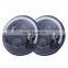 7 inch angel eyes 40w led headlight for jeep,for Harley Davidson motorcycle headlight