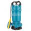 QDX 055kw 05hp specification of submersible centrifugal water Pump With Float Switch