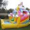 Little Pony Inflatable Water Slide Inflatable Yellow and Blue Water Slide With Pool for Kids