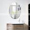 5mm beveled edge wall hung silver square bathroom mirror