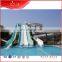 High Quality Whole Sale Price Aqua Play Fiberglass 3lanes Waving Water Slides