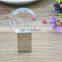 Customized logo promotional advertising USB flash drive USB 2.0 thumb plastic crystal usb flash drive