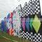 2016 Olympics colorful stand flags and banners