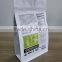Square Bottom Spot Matte Finishing Food Bag With Zipper