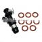 FUEL INJECTOR With REPAIR KIT O-RINGS FILTERS PINTEL CAPS W/ Connector 25317628 For GMC