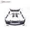 S class W220 2003 to 2006 year WD style body kit full set FRP material with front bumper side skirt rear bumper fender exhaust
