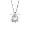 Sweater chain long paragraph autumn and winter wild rose gold plating four-leaf clover double pearl necklace female